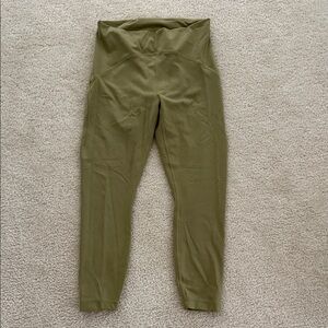 Lululemon Athletica Olive Green Leggings